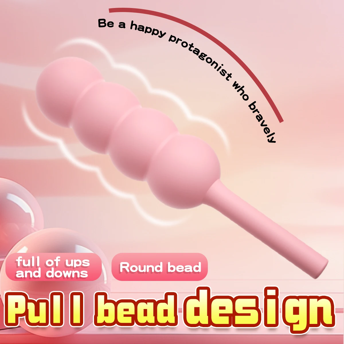 Vibrator shown in pink and purple color options