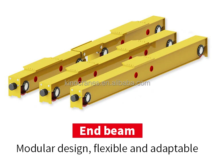 Customized Workshop Warehouse 5 10 20 Ton Modular Hoist Single Girder Bridge Overhead Crane