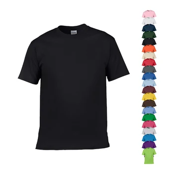 Mens Boxy Fit Blank O-Neck 100% Cotton T Shirt Printing Oem Custom Tee Shirt Personalized Bulk Oversize Graphic T Shirts
