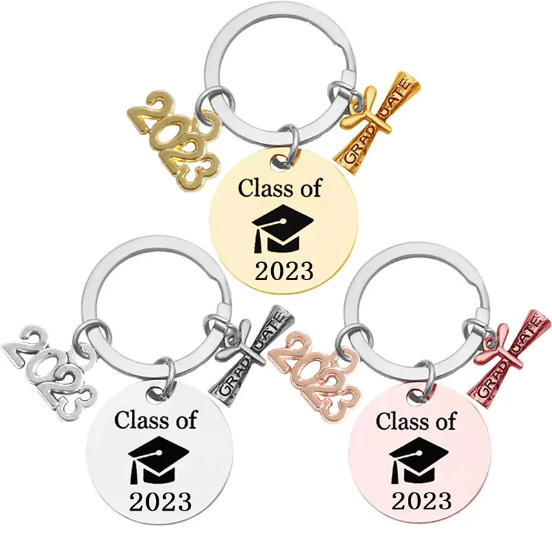 Graduation Keychain 2023 Grad Souvenir Keyring Key Chain Pendant ...