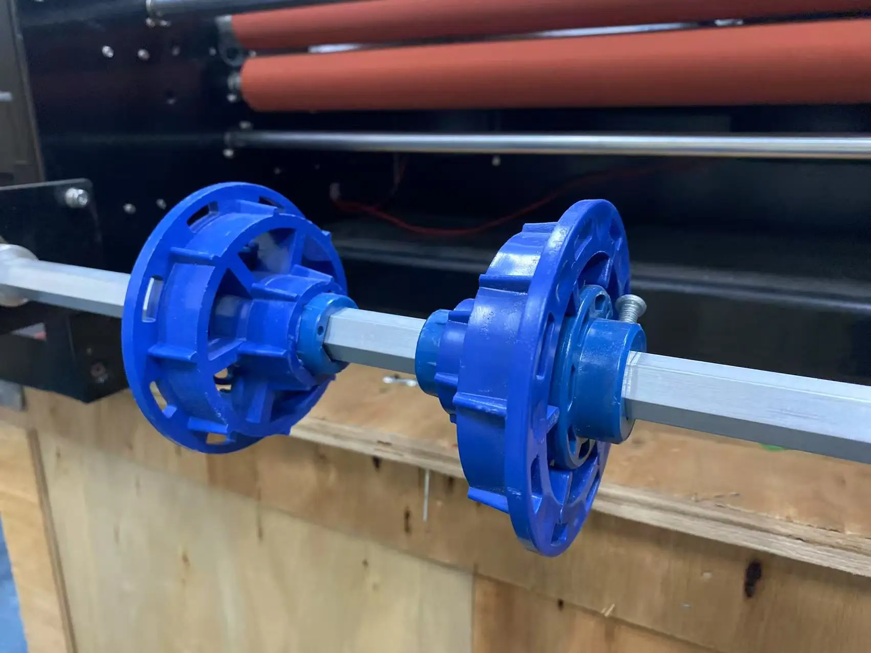 15mm Paper Feeder Roller Part AB Film Holder Parts Rubber Roller Accessories for Crystal Label Machine UV DTF Printer details