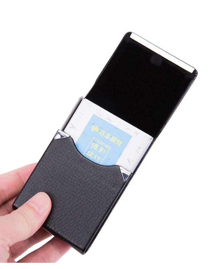 Hot Sale Pu Leather Business Cards Holder Wholesale Cards Holder Wallet