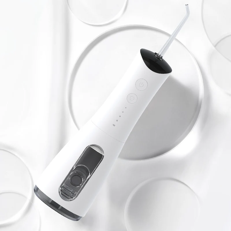 Mini Electric for Oral Irrigator Orthodontic Spray Water Flosser Cordless Dental Cleaner for Household Hotel Use USB Power