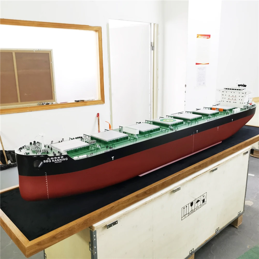 200cm 82000MT bulk cargo ship model bulk cargo shipping model Baltic Shipyard O.A.S shipmodel