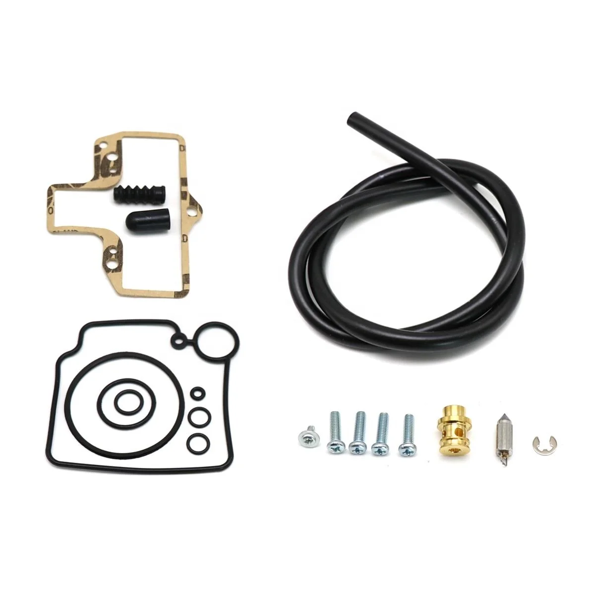 Motorcycle Carburetor Repair Kit Needle Valve Gasket Float Bow  