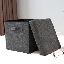 HStex Living Room Furniture Sets Storage Ottoman Bedroom Furniture Stool for Kids Children