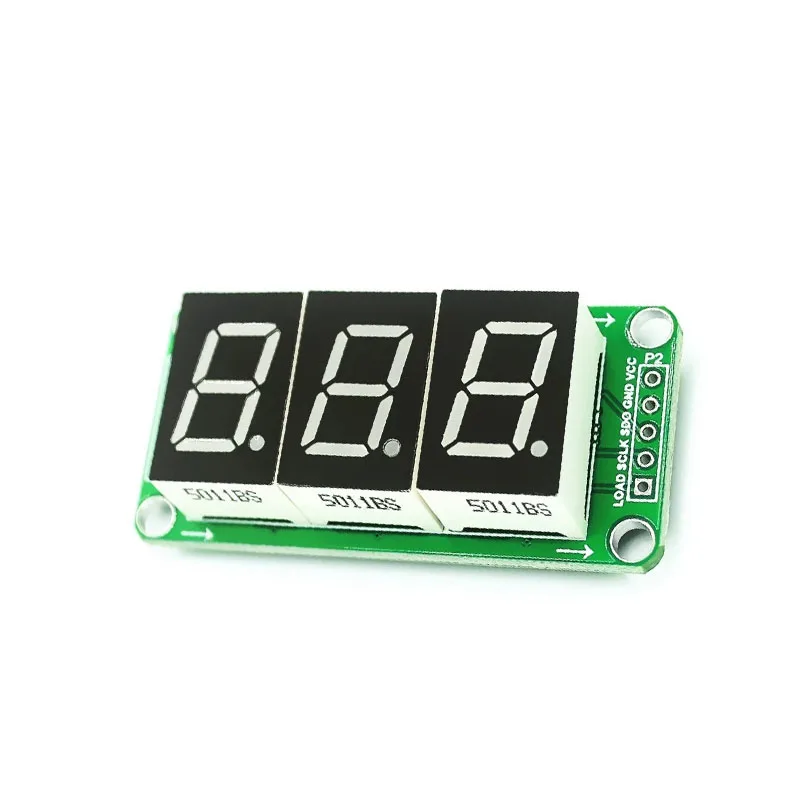 Static Drive 74HC595 3 Segment Digital Tube LED Display Module