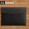 Rayas verticales A4, negro intenso