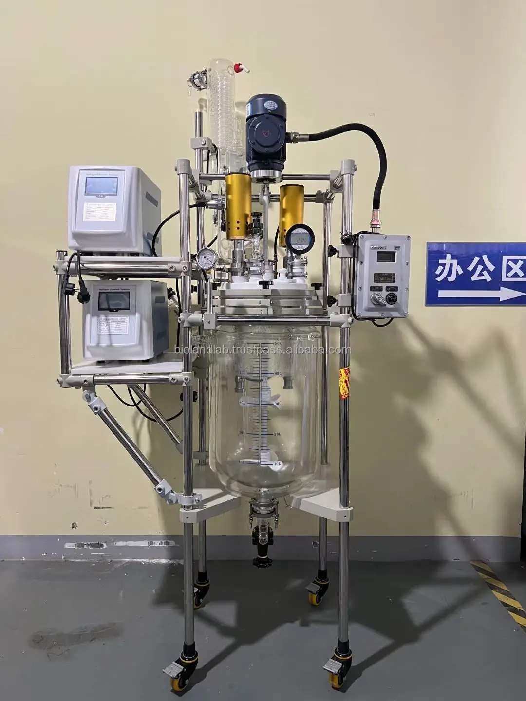 Lab Small Ultrasonic Homogenizer/Probe Sonicator/Ultrasonicator/ Ultrasonic Glass Reactor