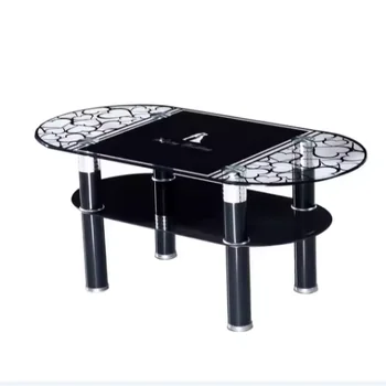 Best-Selling Modern Glass Tea & Coffee Table Factory Outlet for Home Living Room Furniture