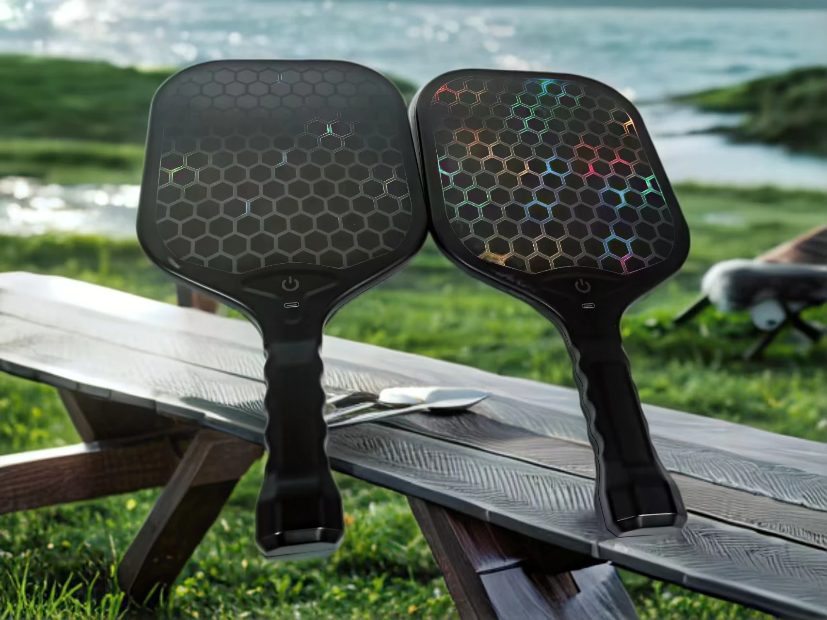 Customizable 2026 Version Pickleball Paddle Set with Ball - Image 2