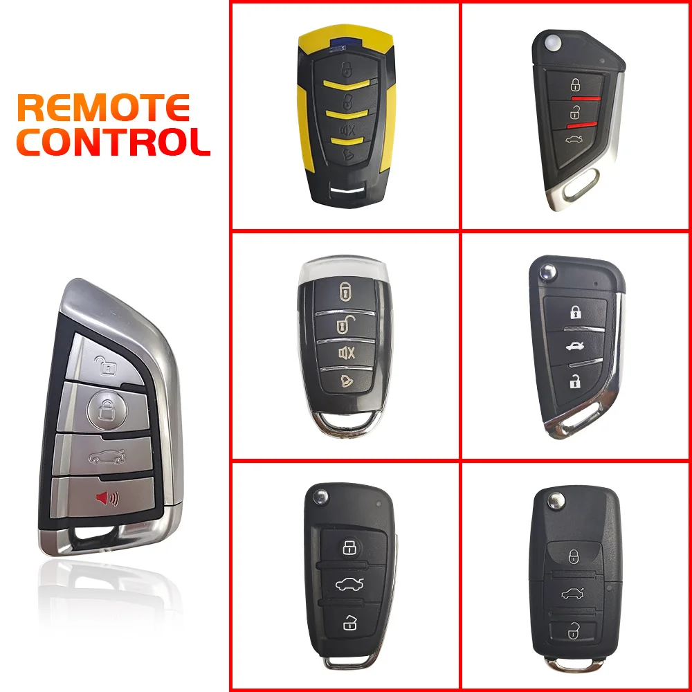 Proximity Sensor Car Alarm with Wireless Car Alarm System with Shock Sensor and air Pressure Sensor and Easy Installation