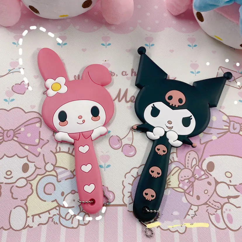 Wholesale Sanrio Small Kawaii Kuromi My Melody Cosmetic Mirror Cute ...