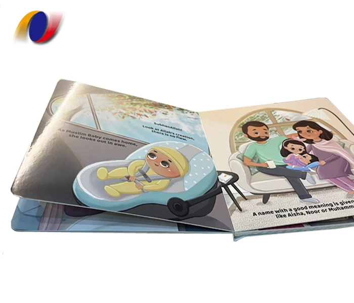 Customized Islamic Arabic Children Book Printing  Baby Books Custom Printing Design Islamic Books