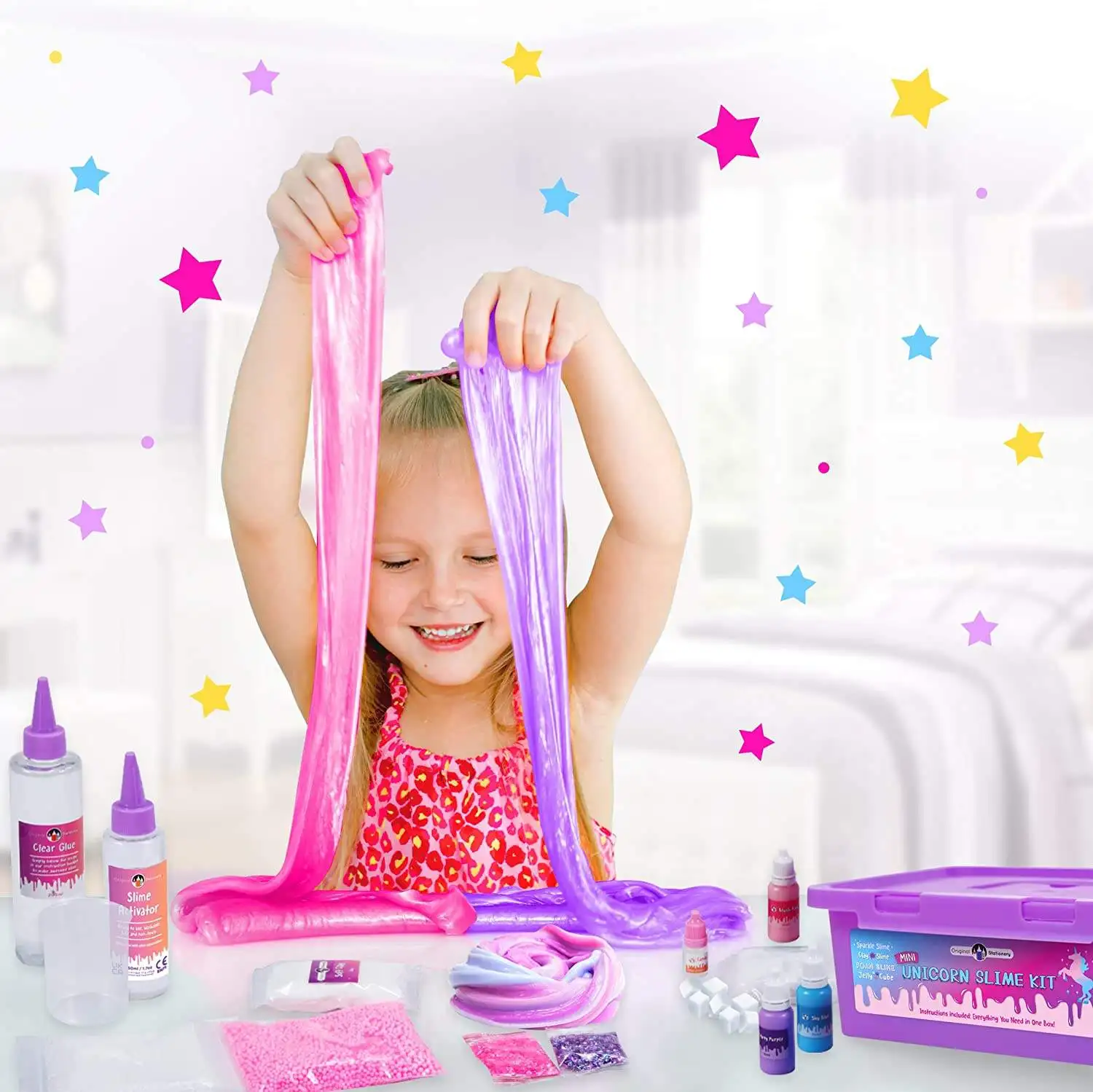 Hand-Made DIY Colored Clay Foam Rubber Suit Online Celebrity Children's Educational Playdough & Slime Toys Creative Clay Box