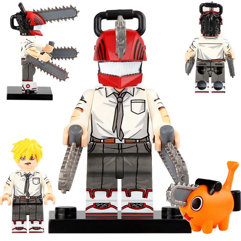 Anime Chainsaw Man Mini Building Blocks Action Figure for Kids Toy - China  Building Blocks and Min Figure price