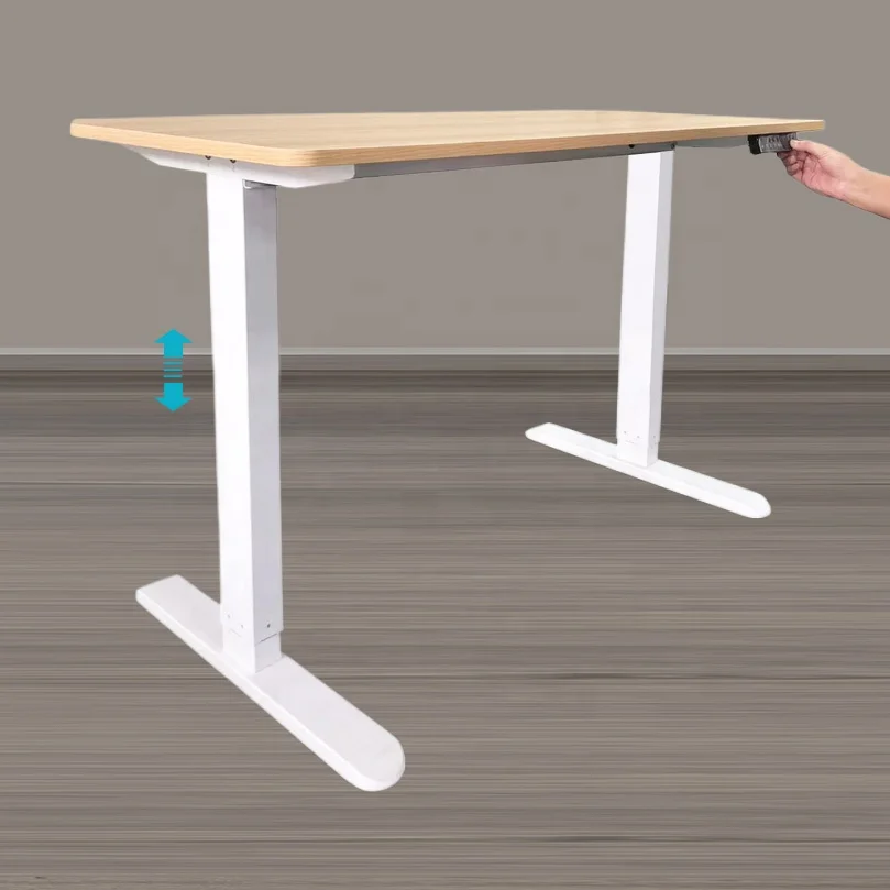 New Ergonomic Design Office Table Height Adjustable Desk Modern 2 Lego Furniture Computer Height Lifting Standing Desk