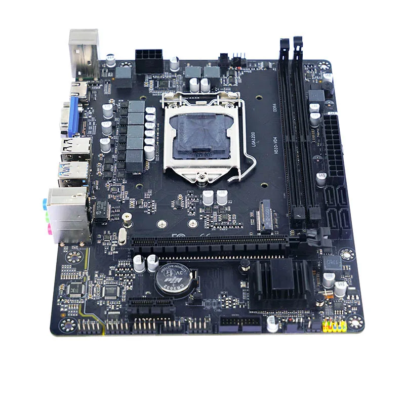 H510 Computer Gaming Mainboard 10th 11gen Core I9 I7 I5 I3 Pc Atx Placa Mae LGA1200 Dual DDR4 M.2 LGA 1200 Desktop Motherboard