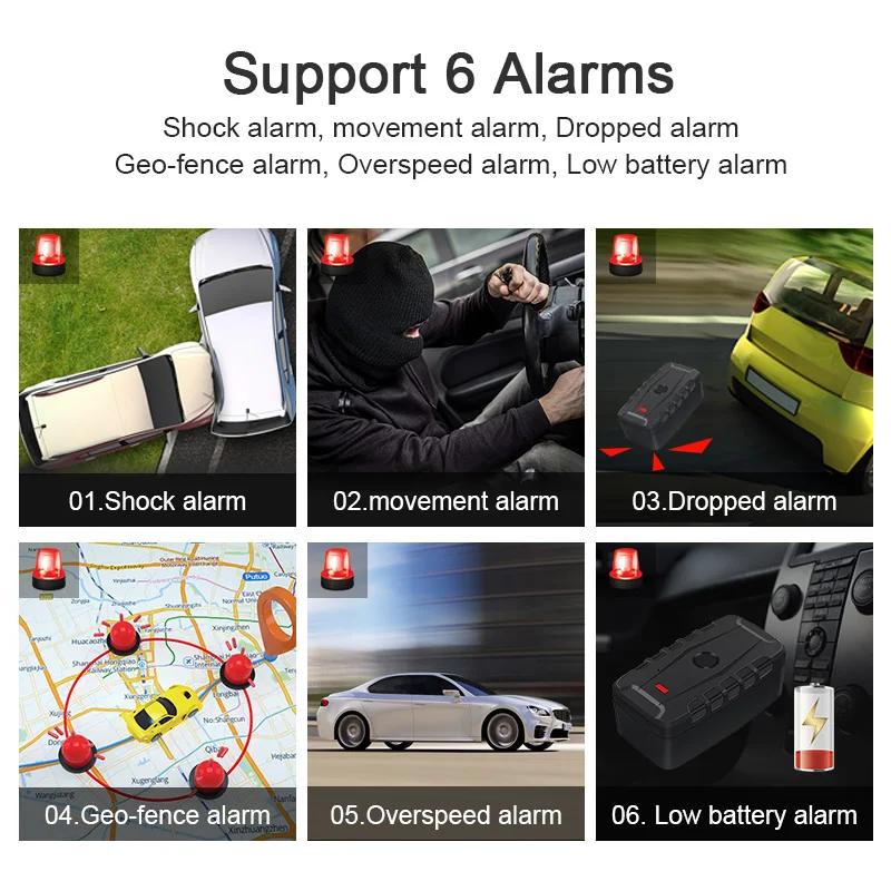 4G GPS Tracker LK900C 20000mAh Vehicle Car Locator Tracking Device Waterproof for Container Cargo Asset