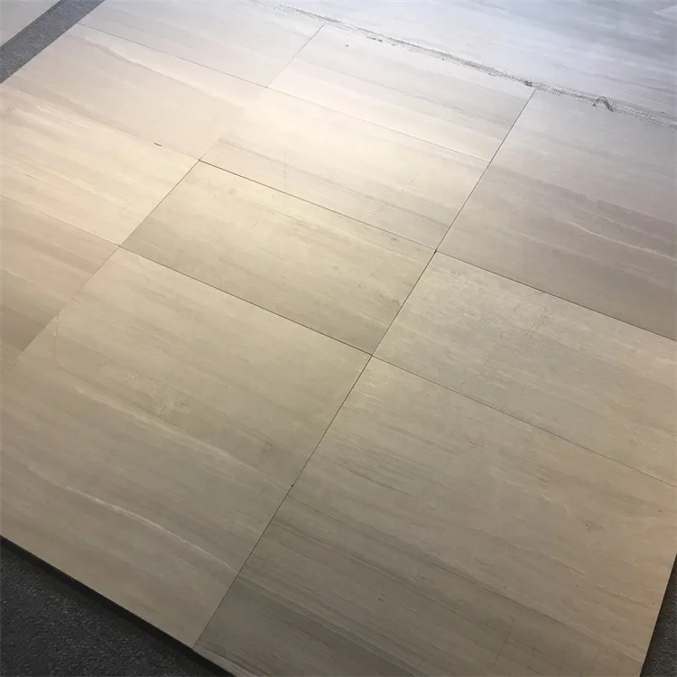 product nature guizhou wood marble irregular wall mosaic tiles wooden grain marble tiles-3