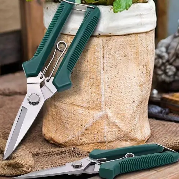 Industrial Grade Multi-Functional Electrician Scissors Extra Thick Cable Cutter Stainless Steel Garden Hacksaw Smooth Return