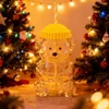 Little bear cup-lemon yellowsoda-lime glass