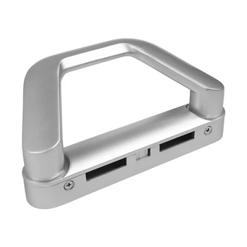 Casting aluminum sliding door handle set with latch lock for dining room and centre shaft sliding door
