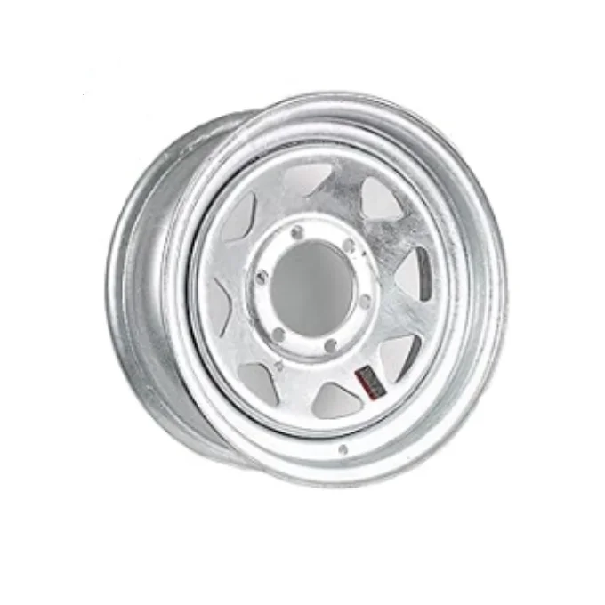 Black Painted Trailer Wheel Rims 16
