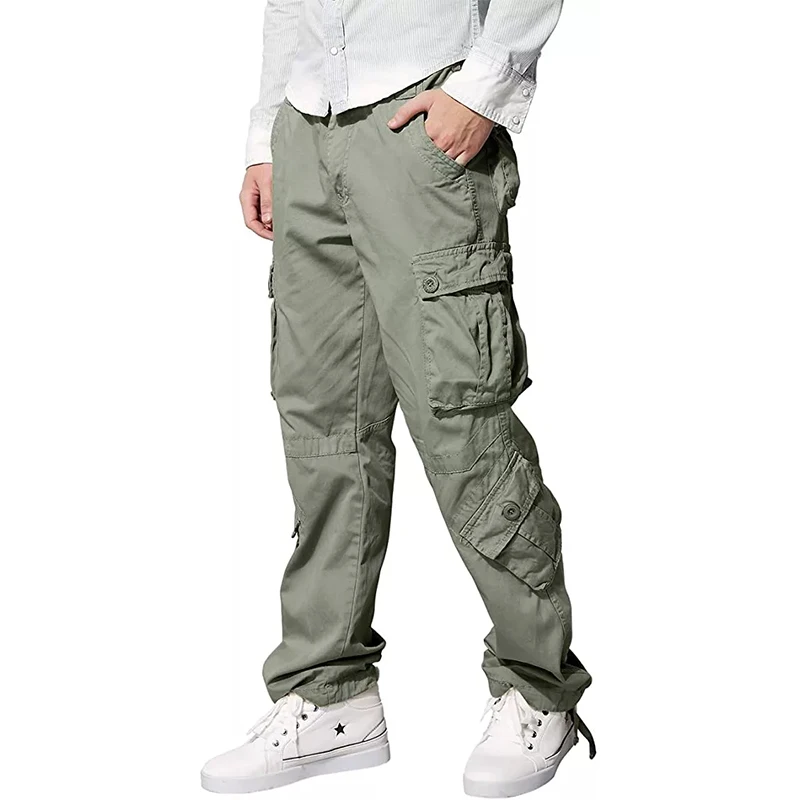 Great Quality at Low Prices Straight Trousers Fit Slim Leg Men's Pants ...