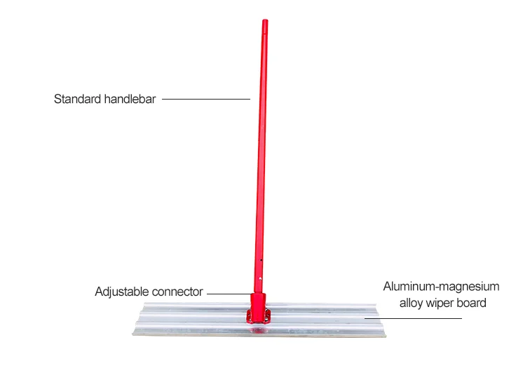 New Design Bull Float Pole Most Popular Magnesium Concrete Leveling