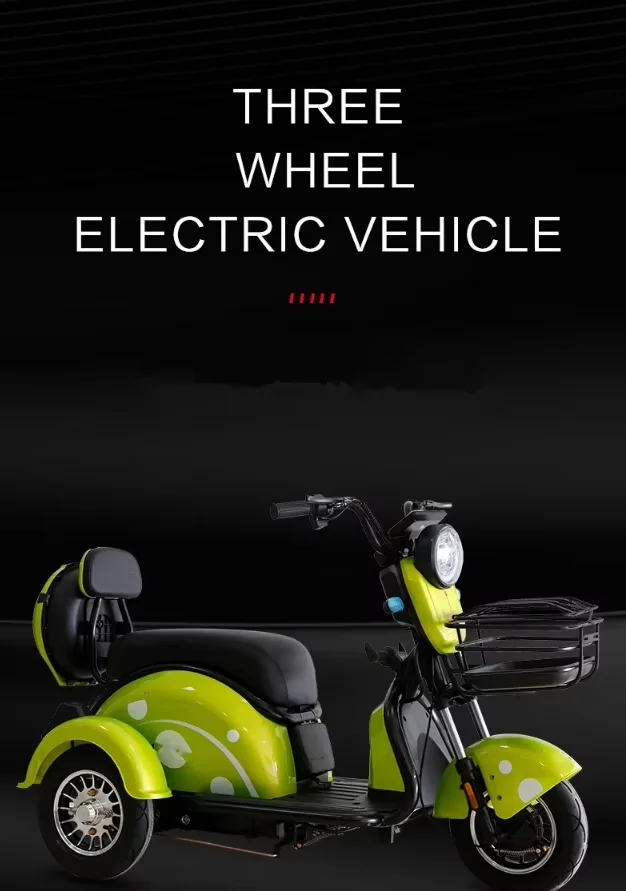 Factory Sales of High-speed Electric Tricycle 1000W Electric Tricycle Electric Motorcycle 2025 New Model