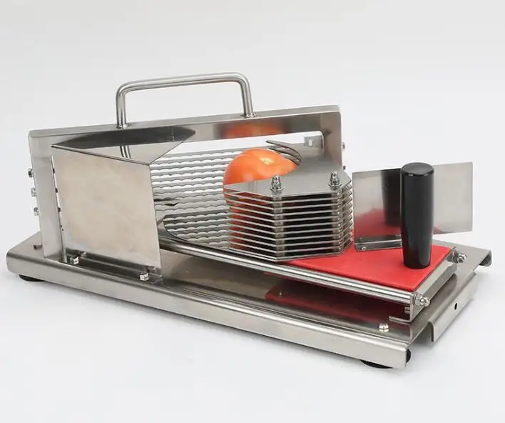 Stainless Steel Manual Vegetable Tomato Slicer Onion Tomato Cutter