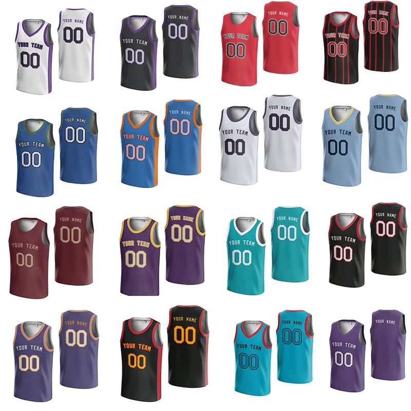 Custom Mens High Quality Basketball Jersey New Impress Hot Pressed 23