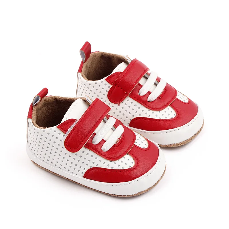 Spring and Autumn New Baby Color Mesh Breathable Soft Sole Non-slip Baby Walking Shoes manufacture