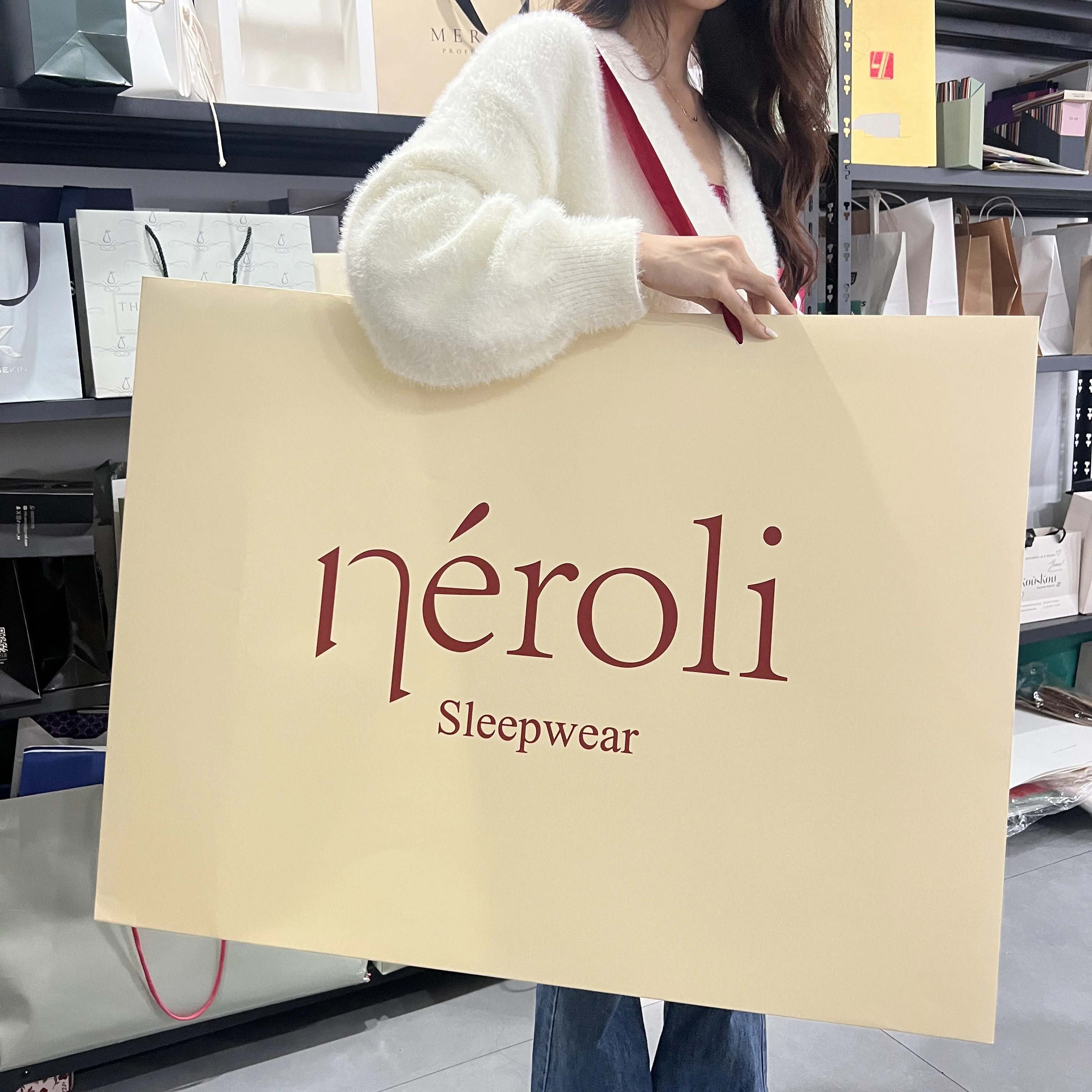 Giant Paper Bag Customized Customized Large Tote Gift Bag