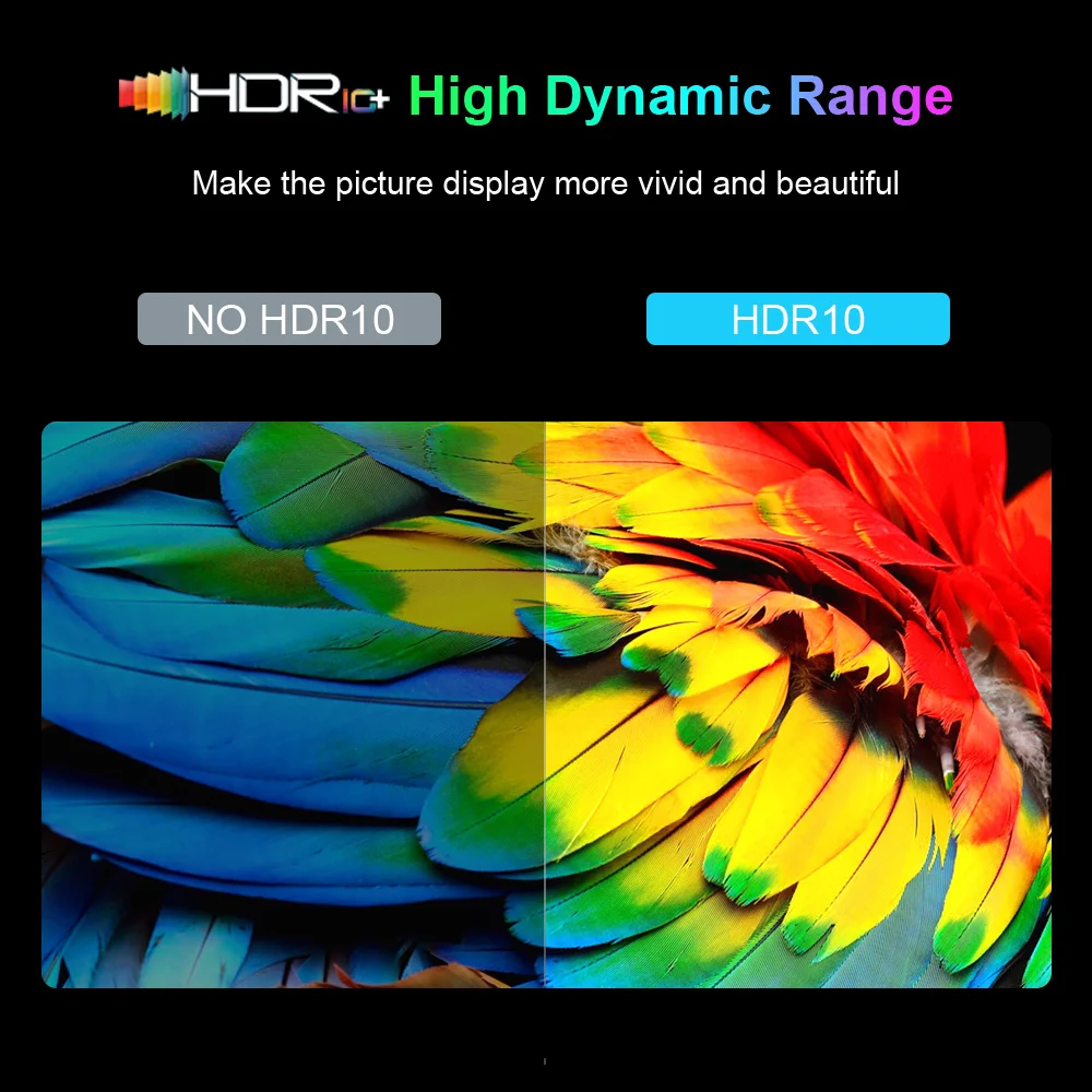 Haoyu Hk1 With Voice Remote Control  Android 13 TV BOX HK1 RBOX K8S RK3528 Dual WIFI 8K Player with BT
