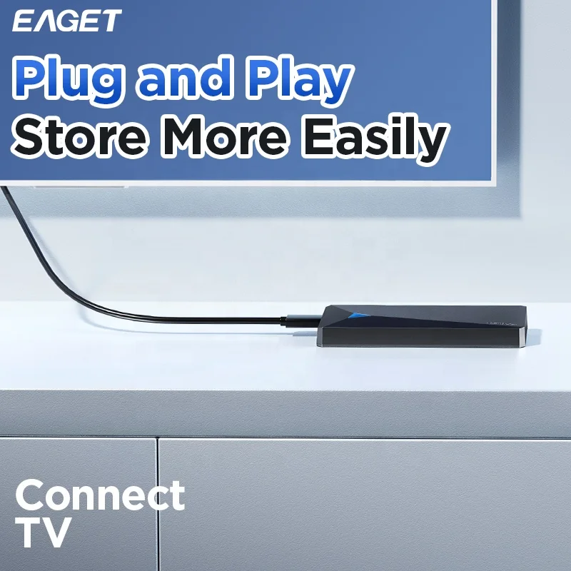 EAGETポータブルハードドライブ2.5インチ250GBモバイル外付けHDD高速