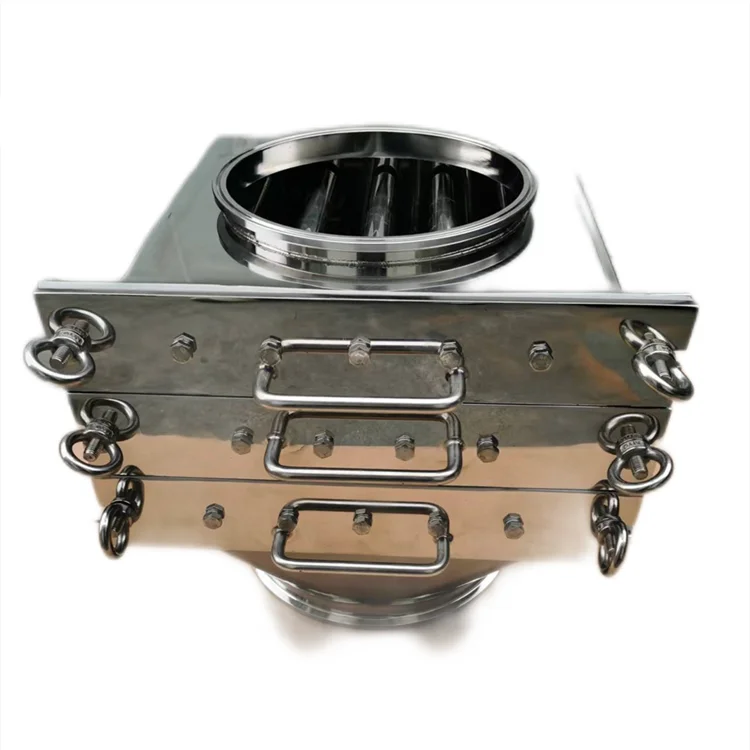 Iron Revoving Easy Cleaning Lattice Magnet with Housing Drawer Type Magnetic Separator for Powder/Sugar/Grains/Salt/Granular