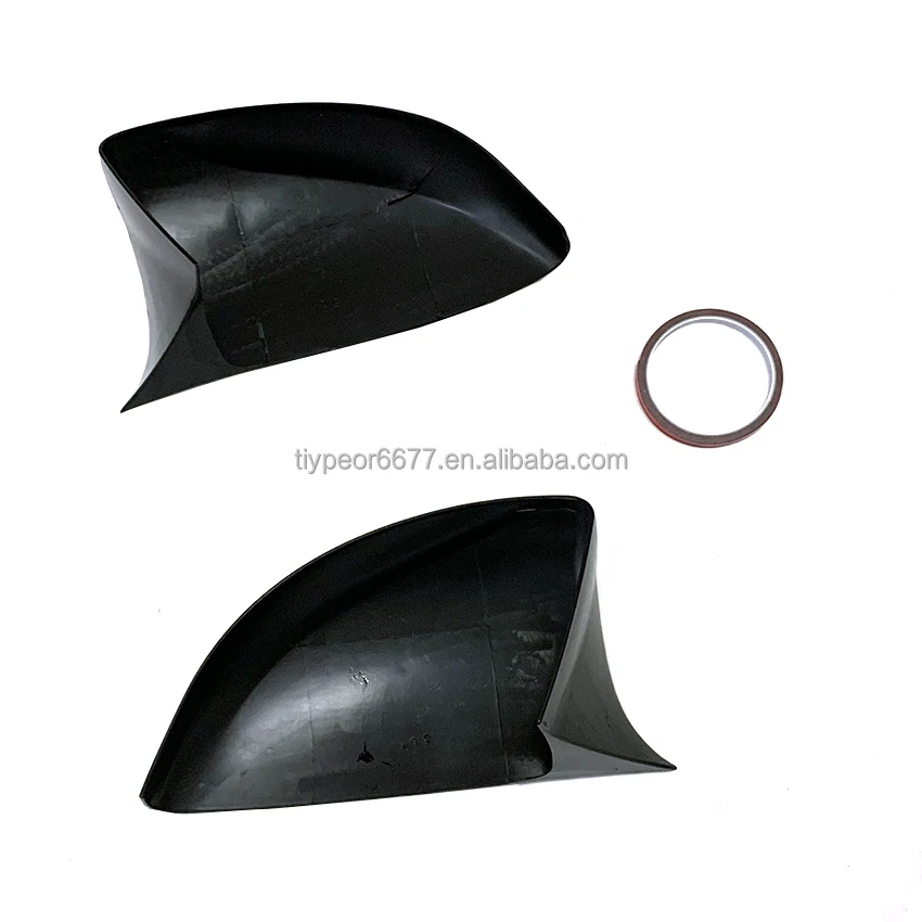 product glossy black side wing rearview mirror cover for mg 5 mg5 front left  right car decoration chinese style car-8