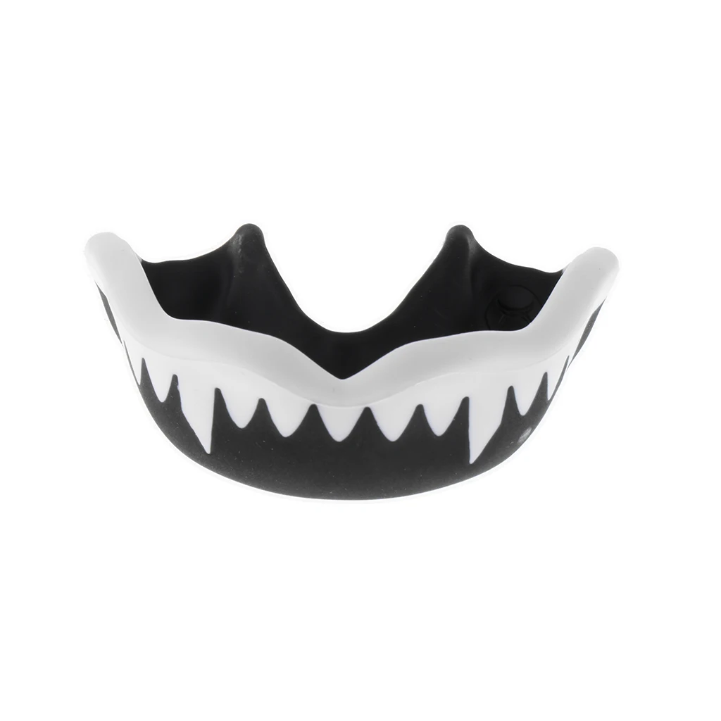New MMA Boxing Mouth Gum Shield Mouthguard Mounthpiece Teeth Protector Clear 