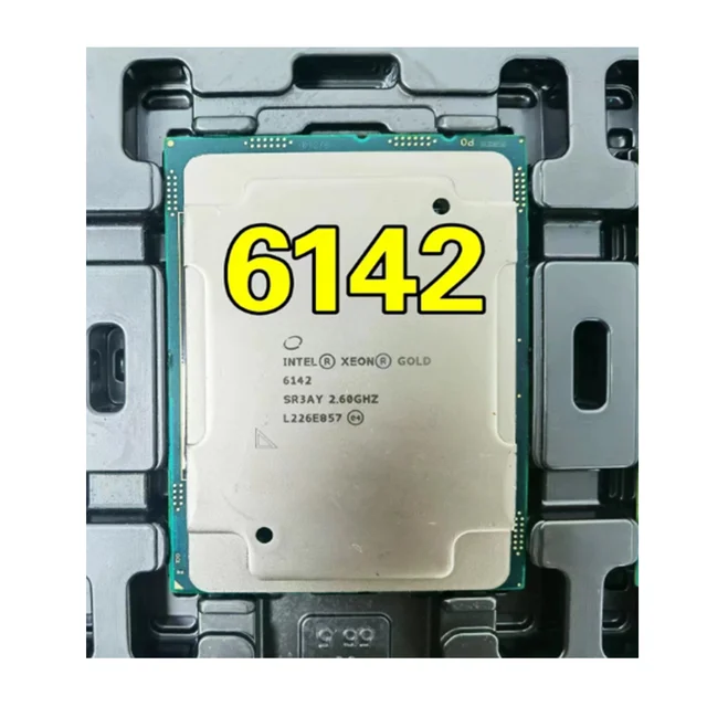Intel Xeon Gold 6142 SR3AY 16-Core 2.6GHz 22MB LGA3647 Processor CPU High Performance ICs Product