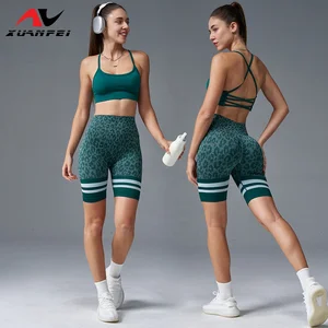 2026 Yoga Shorts High Waist Workout Fitness Seamless Yoga Leggings Womens Clothing Sports Shorts