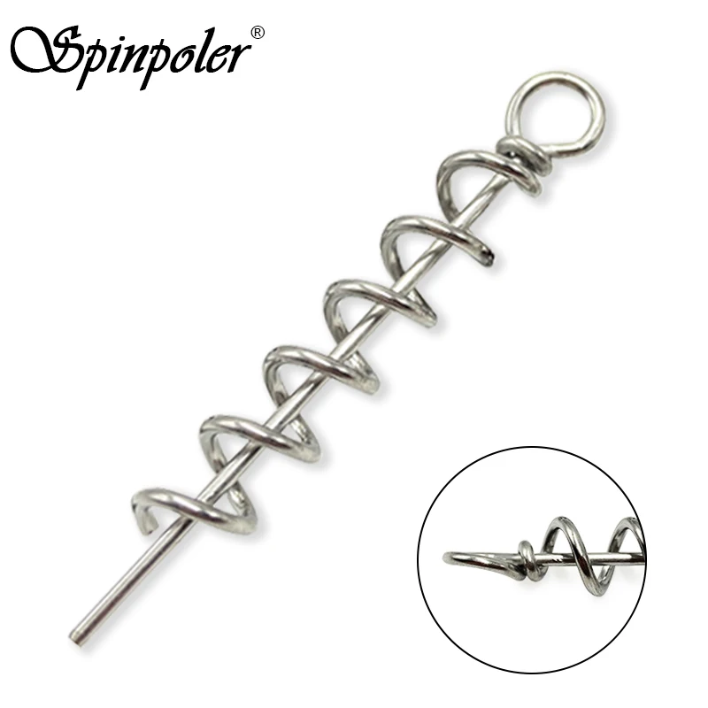 spinpoler centering pin spring twist lock