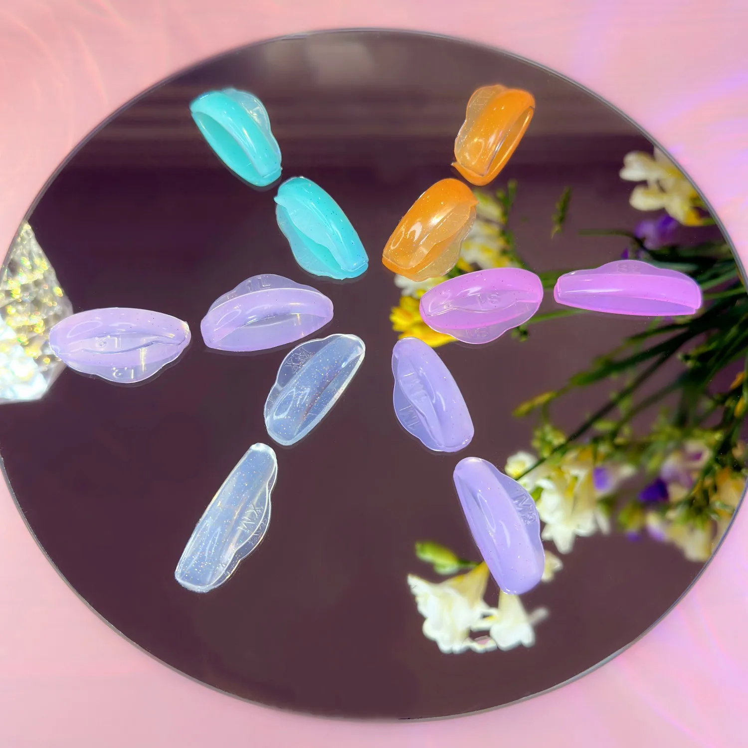 Lash Lift Shields Self Sticky Eyelash Lifting Pad Glueless Silicone