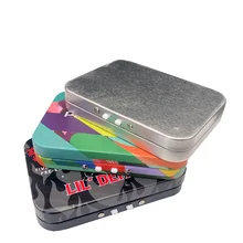Custom Certification Child Proof Tin Food Grade Child Proof Tin Can Metal Packaging Child Proof Tin Box