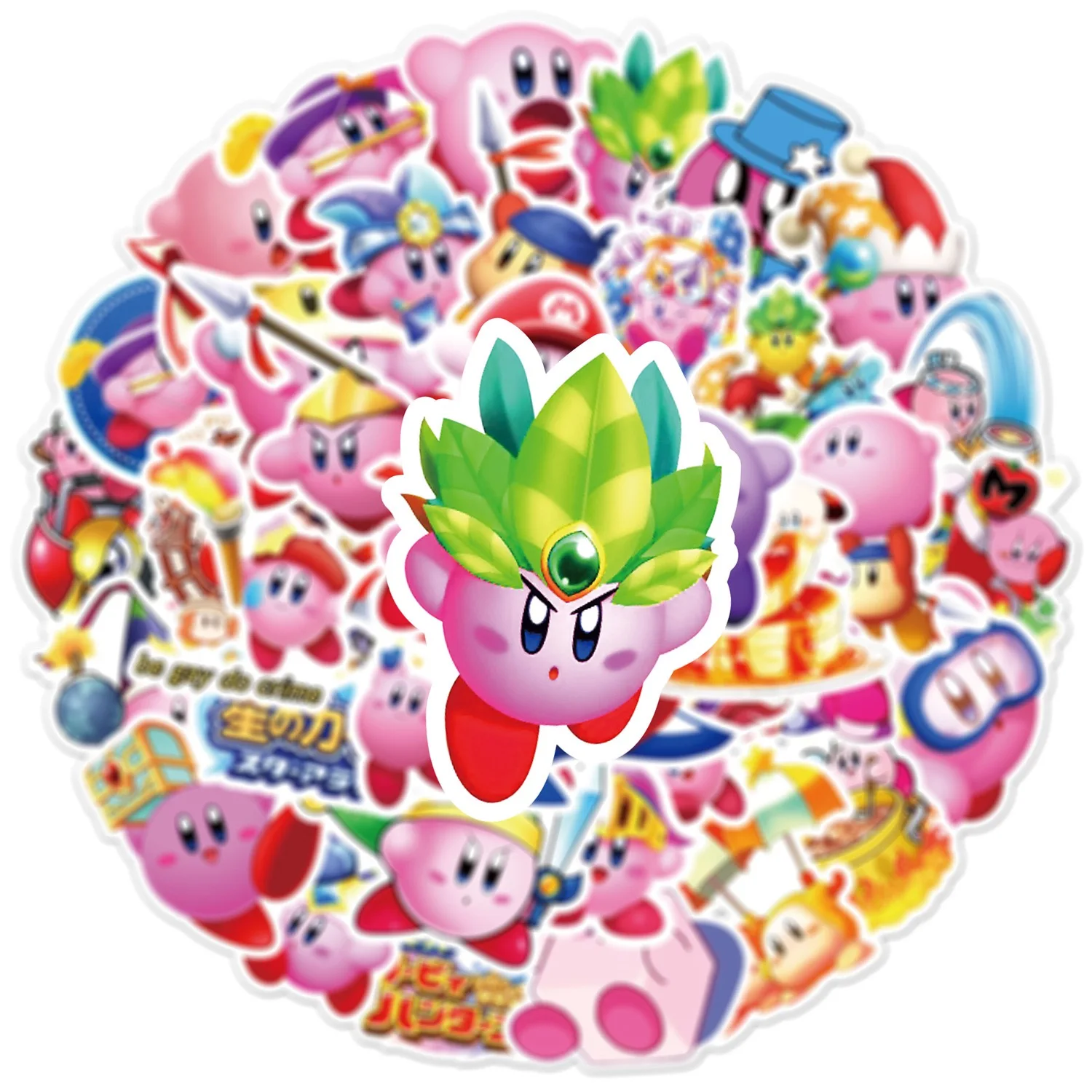 50pcs Pink Stickers Kirby Aesthetic Cartoon Anime Graffiti Pegatinas  Suitcase Suitcase Guitar Waterproof Naklejki - Buy Pink Stickers,Cartoon Kirby  Stickers,Waterproof Vinyl Stickers Product on 