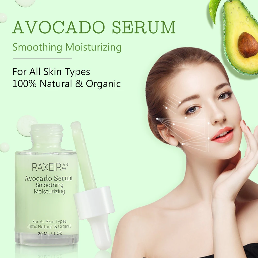 Private Label Natural Deep Hydrating Skin Care Organic Avocado Face
