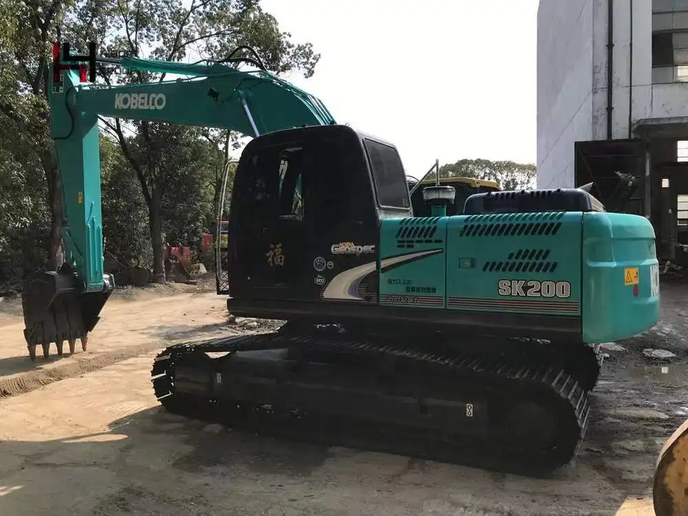 Kobelco Sk200 Excavator - High Efficiency & Original Condition