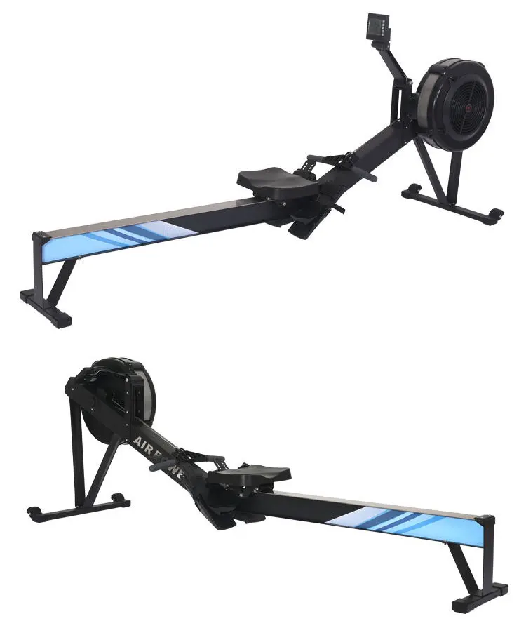 Seated Row Machine Dynamic Rowing Machine Indoor Air Rower Wind Resistance Rowing Machine