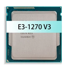 Xeon E3 1270V3 Processor 3.5GHZ LGA1150 8MB Quad Core E3-1270 V3 SR151 for Used Intel CPUs desktop computer